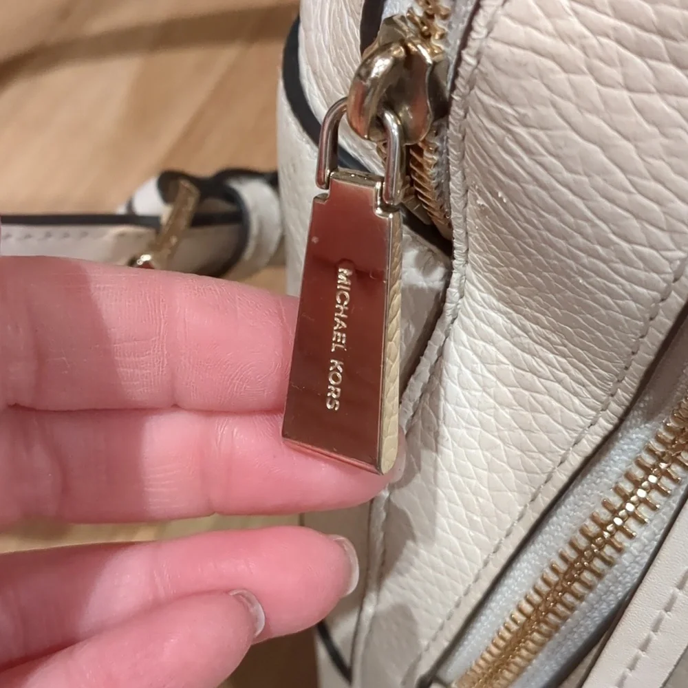 Michael Kors Brooklyn Backpack Light Cream